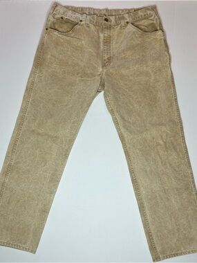 Carharrt Acid Wash Duck Canvas A383 jeans size 38x32